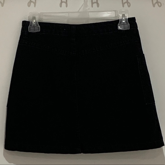 Black jean skirt - Picture 3 of 3